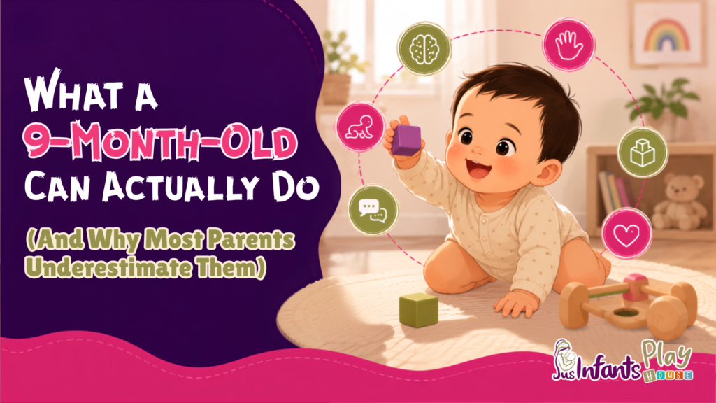 what a 9 month old baby can do