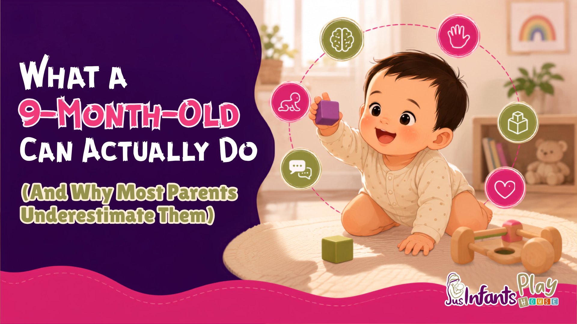 what a 9 month old baby can do